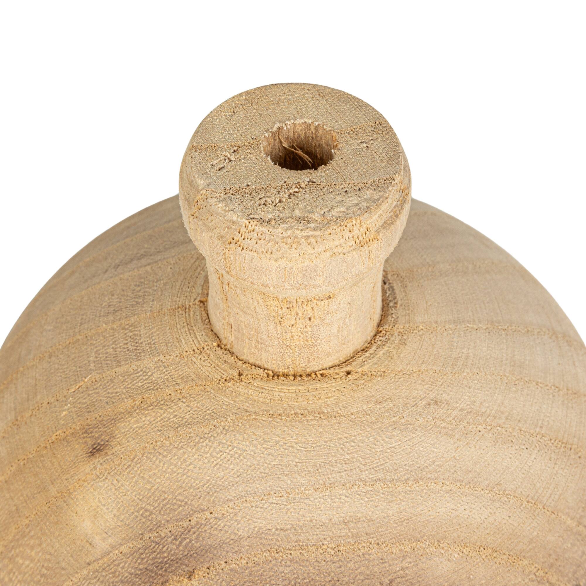 Hello Honey® Paulownia Wood Vases Set
